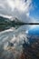 Vysne Zabie Mengusovske pleso tarn in High Tatras mountains during autumn