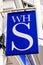 W H Smiths stationary newsagent sign