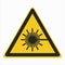 W004 ISO 7010 Registered safety signs Warnings Laser beam