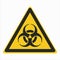W009 ISO 7010 Registered safety signs Warnings Biological hazard
