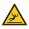W011 ISO 7010 Registered safety signs Warnings Slippery surface