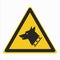 W013 ISO 7010 Registered safety signs Warnings Guard dog