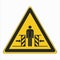 W019 ISO 7010 Registered safety signs Warnings Crushing