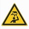 W020 ISO 7010 Registered safety signs Warnings Overhead obstacles