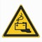 W026 ISO 7010 Registered safety signs Warnings Battery charging