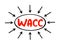 WACC Weighted Average Cost of Capital - rate that a company is expected to pay on average to all its security holders to finance