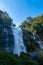 Wachirathan waterfall Doi Inthaonon national park Thailand Chiang Mai, beautiful waterfall in Doi Inthanon national park