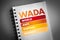 WADA - World Anti Doping Agency acronym