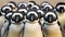 Waddling Wonder: A Playful Penguin Parade