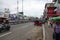 Wadduwa, Sri Lanka - May 05, 2018: View of the street Colombo - Galle Main RD in Wadduwa city