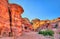 Wadi Jeihoon, the path to the Monastery El Deir in Petra