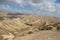 Wadi Qelt in Judean desert near Jericho, nature, stone, rock and oasis. Unseen, unknown, unexplored places, hidden travel