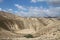 Wadi Qelt in Judean desert near Jericho, nature, stone, rock and oasis. Unseen, unknown, unexplored places, hidden travel