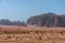 Wadi Rum desert landscape