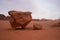 Wadi Rum Jordan Desert Chicken Rock