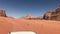 Wadi Rum, Jordan - desert safari against the backdrop of beautiful mountains part 19