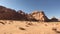 Wadi Rum, Jordan - driving on the red sand in the desert by car part 19