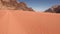 Wadi Rum, Jordan - Jeep safari in the desert with red sand part 1