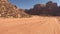 Wadi Rum, Jordan - racing in SUVs in the red desert part 1