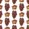 Wafer cookies waffle cakes pastry cookie seamless pattern biscuit delicious snack cream dessert crispy bakery food