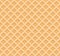 Wafer Seamless Background. Vector Illustration eps