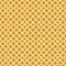 Waffle geometric seamless vector pattern in ornage and yellow