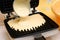 Waffle pastry press