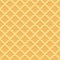 Waffle seamless pattern. Vector Illustration