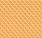 Waffle texture background vector illustration