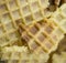 Waffles closeup,texture waffle