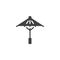 Wagasa Umbrella vector icon