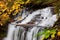 Wagner Falls in Autumn - Alger County Michigan
