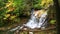 Wagner Falls in autumn - Munising Michigan