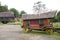 Wagon at the German Museum at Frutillar, Chile