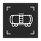 Wagon linear icon. Trendy line illustration railway carriage for website of transport company.