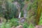 Wahclella Falls Aerial View