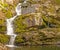Wahconah Falls waterfall Wahconah Falls State Park Berkshire hills Massachusetts