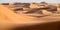 Wahiba sands, Oman desert, at sunset