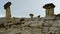 Wahweap Hoodoos rock formations near Kanab Utah