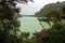 Wai-O-Tapu Lake Ngakoro in Rotorua, New Zealand