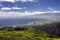 Waihee Ridge Trail, over looking Kahului and Haleakala, Maui, Hawaii