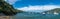 Waikawa marina panorama