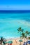 Waikiki Beach with turquoise water