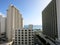 Waikiki Hotels and Ocean during day