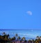 Waikiki Moonrise Honolulu Hawaii