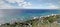 Waikiki and Oahu Gold Coast looking out into the pacific ocean