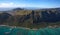 Waimanalo Beach, Makai Research Pier and the scenic windward coastline on the island of Oahu, Hawaii.,