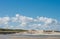 Waipu river and estuary in summer in Northland near Whangarei in New Zealand.