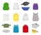 Waist bags. Various views of leather sport waist bag handy fashioned items decent vector bagpack realistic set