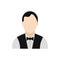 Waiter flat icon